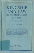 Cover of Kingship and Law in the Middle Ages