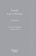 Cover of Family Law in Europe