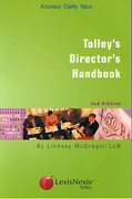 Cover of Tolley's Director's Handbook