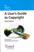 Cover of A User's Guide to Copyright 