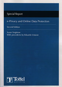 Cover of e-Privacy and Online Data Protection