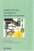 Cover of Guide to the Tax Treatment of Specialist Occupations 