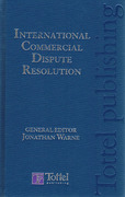 Cover of International Commercial Dispute Resolution