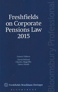 Cover of Freshfields on Corporate Pensions Law 2015
