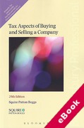 Cover of Tax Aspects of Buying and Selling a Company (eBook)