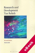 Cover of Research and Development Tax Reliefs (eBook)