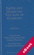 Cover of Smith and Monkcom: The Law of Gambling (eBook)
