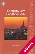 Cover of Company Law Handbook 2017 (eBook)