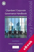 Cover of Chambers' Corporate Governance Handbook (eBook)