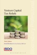 Cover of Venture Capital Tax Reliefs: The VCT Scheme, the EIS and the CVS