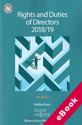 Cover of Rights and Duties of Directors 2018/19 (eBook)