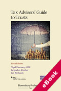 Cover of Tax Advisers' Guide to Trusts (eBook)