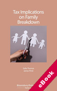 Cover of Tax Implications on Family Breakdown (eBook)