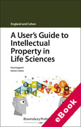 Cover of A User's Guide to Intellectual Property in Life Sciences (eBook)