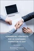 Cover of Commercial Contracts for UK Companies: Formation to Exit