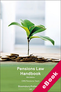Cover of Pensions Law Handbook (eBook)