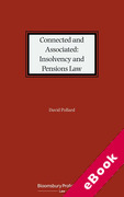 Cover of Connected and Associated: Insolvency and Pensions Law (eBook)