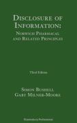 Cover of Disclosure of Information: Norwich Pharmacal and Related Principles