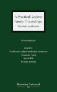 Cover of A Practical Guide to Family Proceedings: Blomfield and Brooks