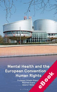 Cover of European Court of Human Rights and Mental Health (eBook)