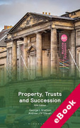 Cover of Property, Trusts and Succession (eBook)