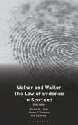 Cover of Walker and Walker: The Law of Evidence in Scotland