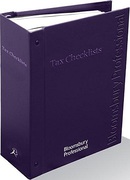 Cover of Tax Checklists Looseleaf