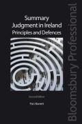 Cover of Summary Judgment in Ireland: Principles and Defences