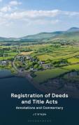 Cover of Registration of Deeds and Title Acts: Annotations and Commentary