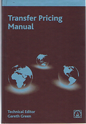 Cover of Transfer Pricing Manual      