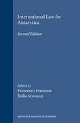 Cover of International Law for Antarctica