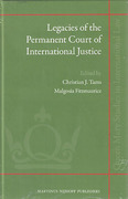 Cover of Legacies of the Permanent Court of International Justice