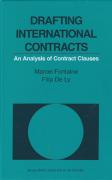 Cover of Drafting International Contracts: An Analysis of Contract Clauses