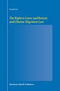 Cover of The Right to Leave and Return and Chinese Migration Law