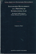 Cover of Sustainable Development as a Principle of International Law