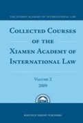 Cover of Collected Courses of the Xiamen Academy of International Law: Volume 2