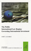 Cover of The Public International Law Regime Governing International Investment