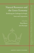 Cover of Natural Resources and the Green Economy: Redefining the Challenges for People, States and Corporations