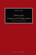 Cover of Chinese Law: Context and Transformation