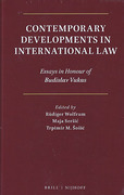 Cover of Contemporary Developments in International Law: Essays in Honour of Budislav Vukas