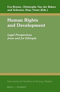 Cover of Human Rights and Development: Legal Perspectives from and for Ethiopia
