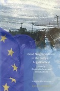 Cover of Good Neighbourliness in the European Legal Context