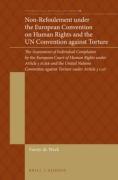 Cover of Non-Refoulement under the European Convention on Human Rights and the UN Convention against Torture