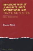 Cover of Indigenous Peoples' Land Rights under International Law: From Victims to Actors