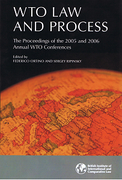 Cover of WTO Law and Process: Proceedings of the 2005 and 2006 Annual WTO Conferences