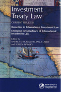Cover of Investment Treaty Law: Current Issues III