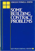 Cover of Some Building Contract Problems