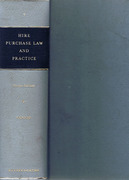 Cover of Hire Purchase Law and Practice 2nd ed