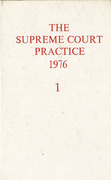 Cover of The Supreme Court Practice 1976 (The White Book)