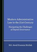 Cover of Modern Administrative Law in the 21st Century: Navigating the Challenges of Digital Governance